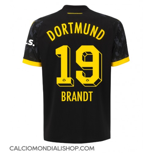 Maglie da calcio Borussia Dortmund Julian Brandt #19 Seconda Maglia 2023-24 Manica Corta